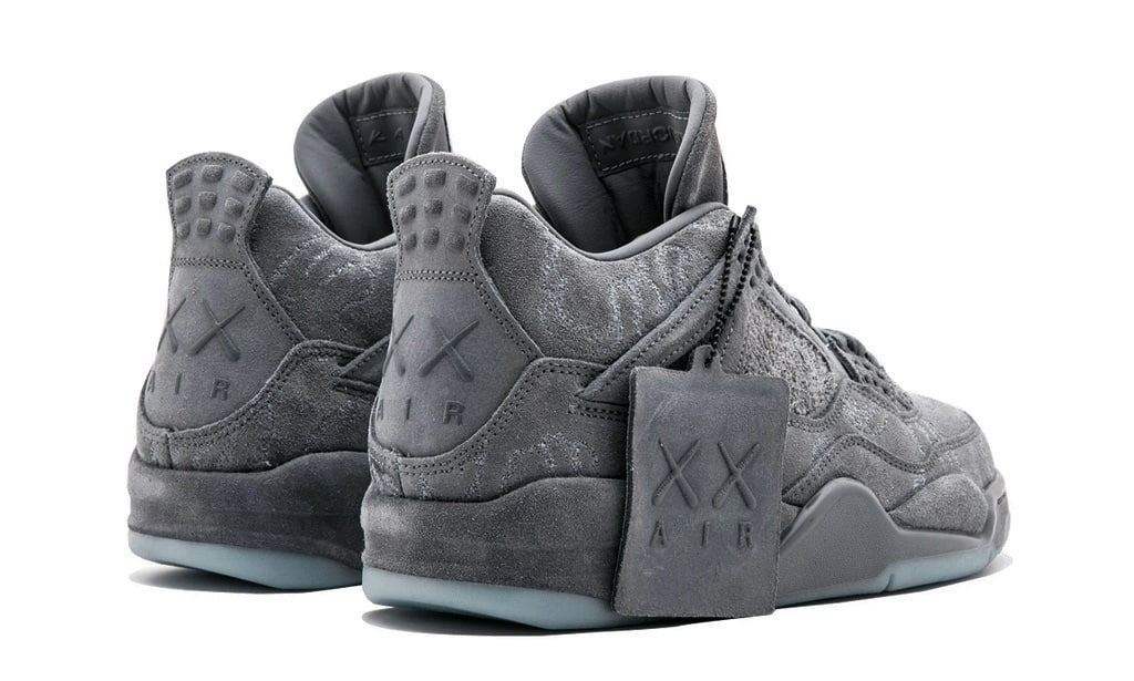 jordan retro 4 grey kaws