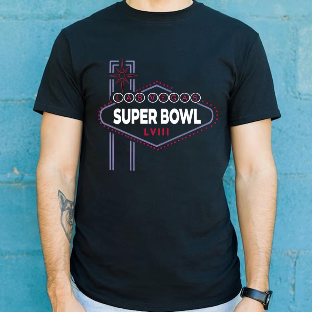 Las Vegas Super Bowl Lviii Logo Shirt Teepro